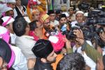Today offered 'Chadar' on behalf of PM Shri Narendra Modi at dargah of Sufi Saint Hazrat Khwaja Moinuddin Chishti at Ajmer Sharif on 806th annual Urs. 