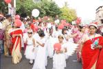 Flagged off Christmas celebration Buon Natale, largest gathering of Santa Claus, at Thrissur (Kerala).