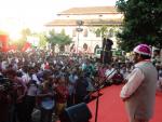 Flagged off Christmas celebration Buon Natale, largest gathering of Santa Claus, at Thrissur (Kerala).