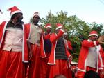 Flagged off Christmas celebration Buon Natale, largest gathering of Santa Claus, at Thrissur (Kerala).