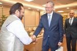 Today met Egypt Ambassador in India H.E Hatem Tageldin at Antyodaya Bhawan.