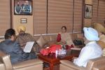  A delegation of Delhi Sikh Gurudwara Management  Committee met me at Antyodaya Bhawan today. Various issues of socio-economic-educational empowerment of the community were discussed. 