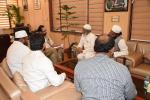 Delegation of Andhra Pradesh leaders & Haj Committee members met me at Antyodaya Bhawan today, discussed Minority and Haj issues of the state.