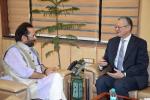 Today met Egypt Ambassador in India H.E Hatem Tageldin at Antyodaya Bhawan.