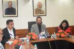 Discussed educational empowerment of Minorities and took important decisions in  Maulana Azad Education Foundations general body meeting