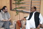 Madhya Pradesh Panchayat & Rural Development Minister Sh Vishwas Sarang met me at my office,various development issues of Madhya Pradesh were discussed
