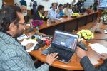 The Union Minister for Minority Affairs, Shri Mukhtar Abbas Naqvi launching the portal for Haj Tour Operators, in New Delhi on December 14, 2017.