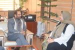 H.E. Ms Maram Al Saleh, Deputy Ambassador, Kingdom of Bahrain made a courtesy visit on 06-01-2017