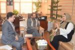 H.E. Ms Maram Al Saleh, Deputy Ambassador, Kingdom of Bahrain made a courtesy visit on 06-01-2017