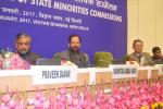 The inauguration of the Annual Conference of State Minorities Commission, organised by the National Commission for Minorities, in New Delhi on January 17, 2017