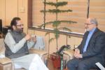 Iran Ambassador H.E Gholamreza Ansari today made a courtesy visit, various issues were discussed.