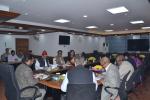  Today chaired Governing Body and General Body meeting of Maulana Azad Education Foundation at Antyodaya Bhawan.