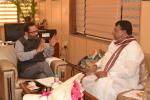 Telangana Agriculture Minister Shri Pocharam Srinivas Reddy today met me at Antyodaya Bhawan and discussed various development issues concerned to the state.