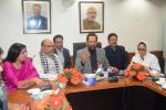Discussed educational empowerment of Minorities and took important decisions in  Maulana Azad Education Foundations general body meeting