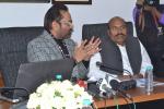 The Union Minister for Minority Affairs, Shri Mukhtar Abbas Naqvi launching the portal for Haj Tour Operators, in New Delhi on December 14, 2017.