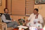 Telangana Agriculture Minister Shri Pocharam Srinivas Reddy today met me at Antyodaya Bhawan and discussed various development issues concerned to the state.