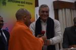 UP CM Shri Yogi Adityanath today inaugurated Vikas Samanvay Baithak of Minority Affairs Ministers & concerned senior officials of 9 States, organised at Tilak Hall, Secretariat, Lucknow to discuss various welfare schemes.