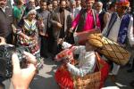 Inaugurated Hunar Haat, spectacular exhibition of traditional art-skills of master artisans at Baba Kharak Singh Marg,