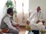 Today met George Alencherry, his grace Cardinal & Major Arch Bishop of Diocese of Ernakulam at Kochi & discussed empowerment of Christians.