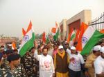 Participated in Run for Unity in Rampur with thousands of people from all sections of the society.