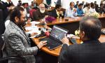 The Union Minister for Minority Affairs, Shri Mukhtar Abbas Naqvi launching the portal for Haj Tour Operators, in New Delhi on December 14, 2017.