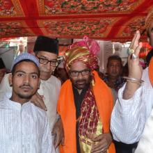 Today offered 'Chadar' on behalf of PM Shri Narendra Modi at dargah of Sufi Saint Hazrat Khwaja Moinuddin Chishti at Ajmer Sharif on 806th annual Urs. 