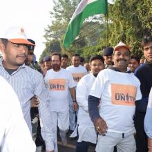 participated in Run for Unity at Rampur.