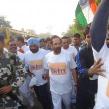 participated in Run for Unity at Rampur.