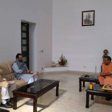 8th April, 2017, Discussed issues of socio-economic-educational empowerment of minorities in state. Atmoshphere of Trust and Development has been created in UP under dynamic leadership of UPCM Shri Yogi Adityanath