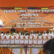 Participated in various programmes in Pakur, Jharkhand and informed people about 3 years achievements of @narendramodi Govt.and distributed free LPG gas connections to women under Ujjwala Yojana