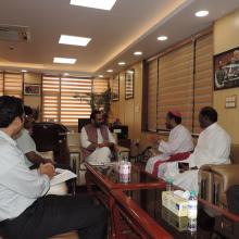 Delegation led by Bishop Theodore Mascarenhas, Sec Gen, Catholic Bishops Conference of India met me today.Delegation thanked PM Sh Narendra Modi and EAM Smt Sushma Swaraj for safe rescue of Father Tom Uzhunnalil from Yemen.