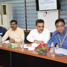 Discussed on progress of various welfare schemes in a review meeting with officials of Minority Affairs Ministry at Antyodaya Bhawan today. Programmes-schemes related to education, employment, development & empowerment are being implemented effectively.