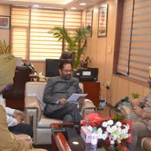  A delegation of Delhi Sikh Gurudwara Management  Committee met me at Antyodaya Bhawan today. Various issues of socio-economic-educational empowerment of the community were discussed. 