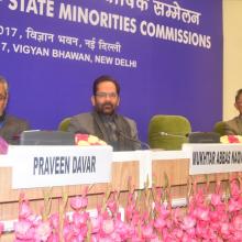 The inauguration of the Annual Conference of State Minorities Commission, organised by the National Commission for Minorities, in New Delhi on January 17, 2017