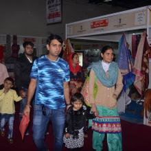 The Union Minister for Minority Affairs, Shri Mukhtar Abbas Naqvi inaugurating the Hunar Haat, at the 37th India International Trade Fair (IITF), at Pragati Maidan, in New Delhi on November 15, 2017.