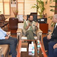 Discussed on progress of various welfare schemes in a review meeting with officials of Minority Affairs Ministry at Antyodaya Bhawan today. Programmes-schemes related to education, employment, development & empowerment are being implemented effectively.