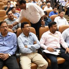 The Union Minister for Minority Affairs, Shri Mukhtar Abbas Naqvi addressing the National Conference of Principal Secretaries-Secretaries in-charge of States - UTs dealing with Minority Affairs, in New Delhi on July 16, 2018.